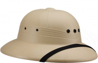 High Density Polyethylene Pith Helmet